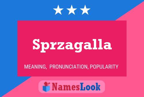 Постер имени Sprzagalla