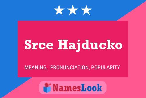 Постер имени Srce Hajducko