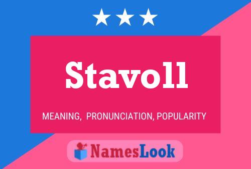 Постер имени Stavoll