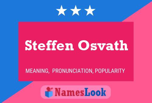 Постер имени Steffen Osvath