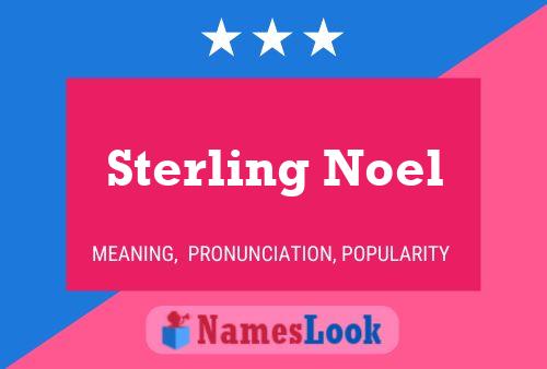 Постер имени Sterling Noel