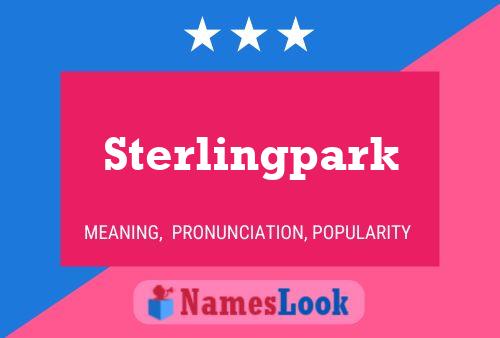 Постер имени Sterlingpark