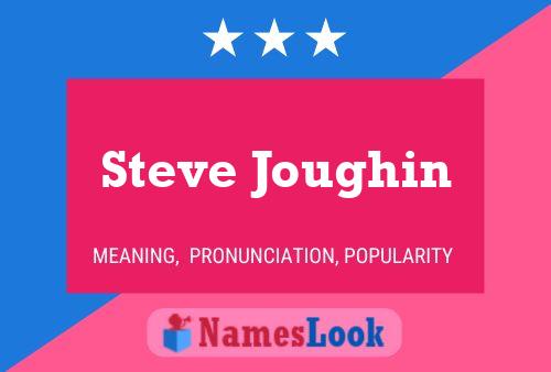 Постер имени Steve Joughin