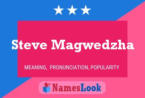 Постер имени Steve Magwedzha