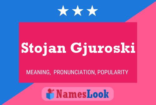 Постер имени Stojan Gjuroski