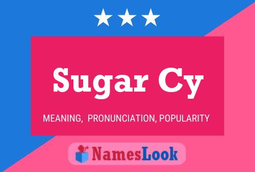 Постер имени Sugar Cy