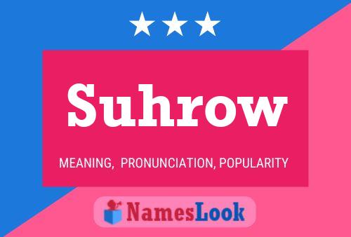 Постер имени Suhrow