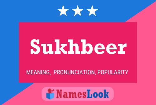 Постер имени Sukhbeer