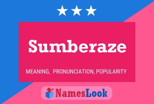 Постер имени Sumberaze