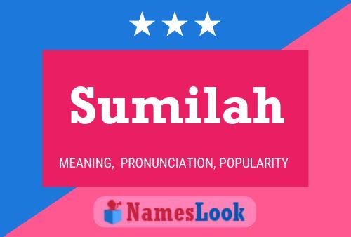 Постер имени Sumilah