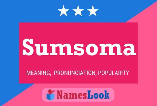 Постер имени Sumsoma