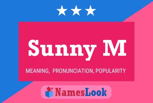 Постер имени Sunny M