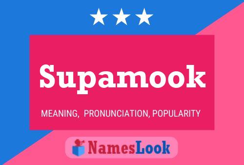 Постер имени Supamook