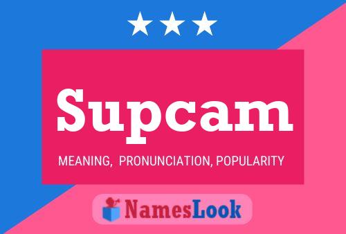 Постер имени Supcam