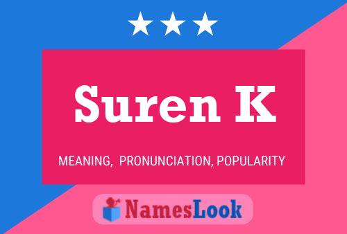 Постер имени Suren K