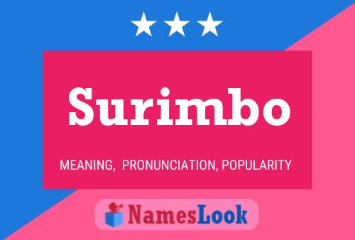 Постер имени Surimbo