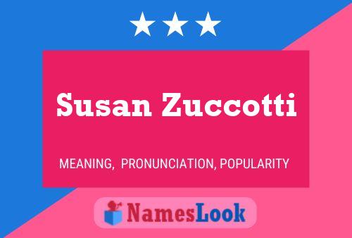 Постер имени Susan Zuccotti