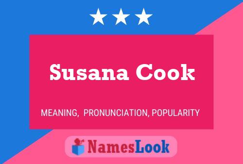 Постер имени Susana Cook