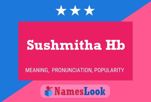 Постер имени Sushmitha Hb