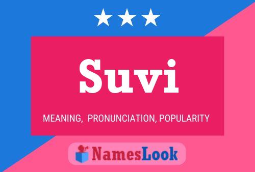 Постер имени Suvi