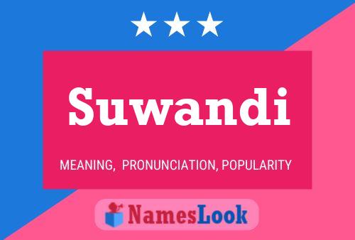 Постер имени Suwandi