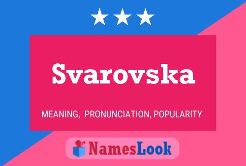 Постер имени Svarovska