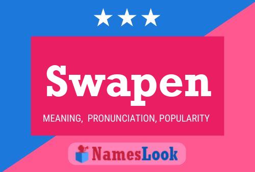 Постер имени Swapen