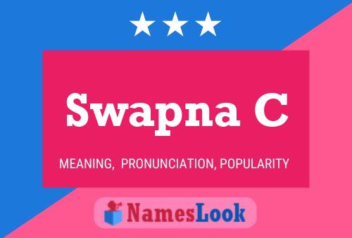 Постер имени Swapna C