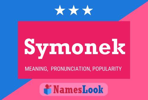 Постер имени Symonek