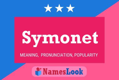 Постер имени Symonet