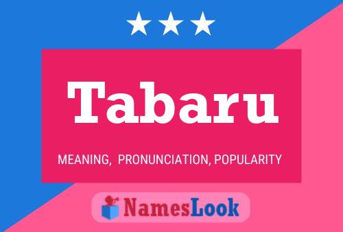 Постер имени Tabaru