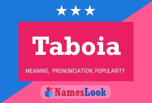 Постер имени Taboia