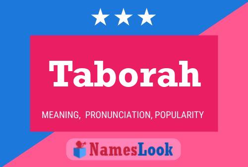 Постер имени Taborah