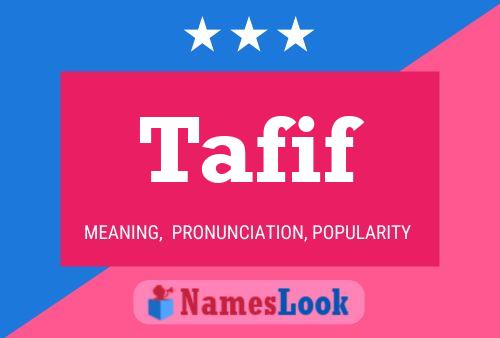 Постер имени Tafif