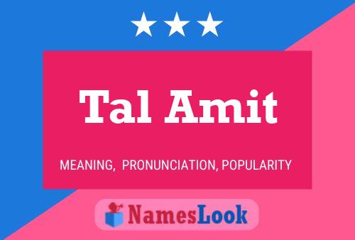 Постер имени Tal Amit