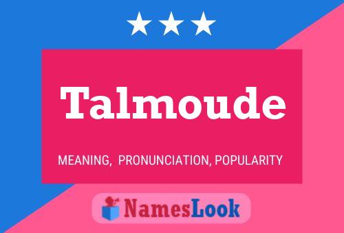 Постер имени Talmoude