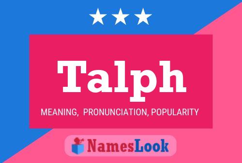 Постер имени Talph