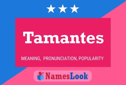 Постер имени Tamantes