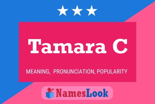 Постер имени Tamara C