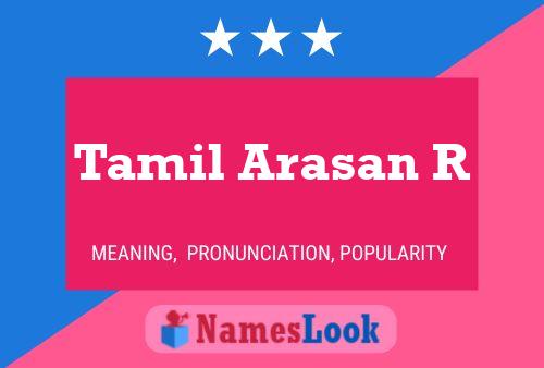 Постер имени Tamil Arasan R