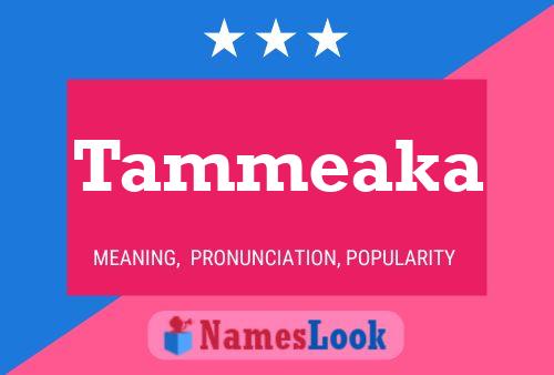 Постер имени Tammeaka