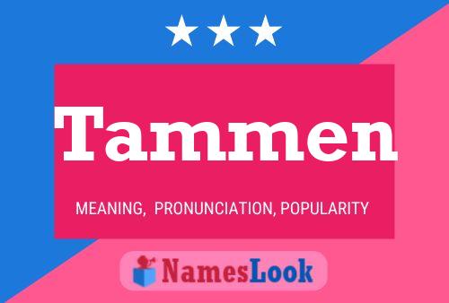 Постер имени Tammen