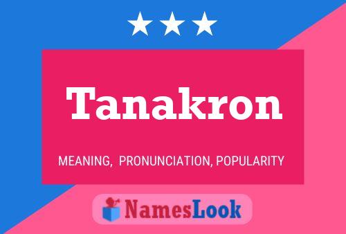 Постер имени Tanakron