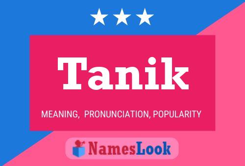 Постер имени Tanik