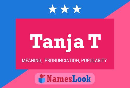 Постер имени Tanja T