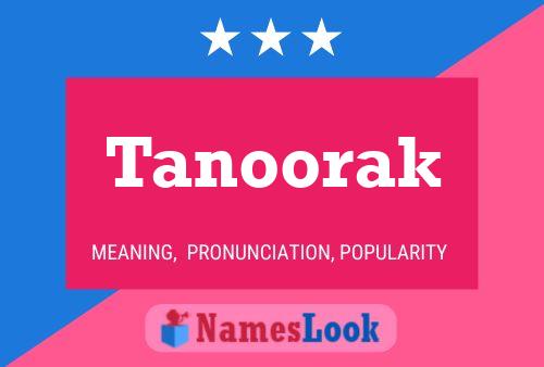 Постер имени Tanoorak