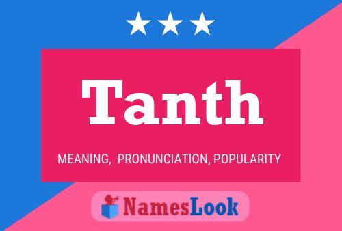 Постер имени Tanth