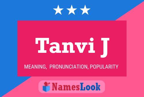 Постер имени Tanvi J