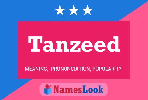 Постер имени Tanzeed