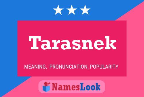 Постер имени Tarasnek